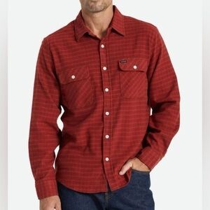 Brixton men’s Bowery flannel medium